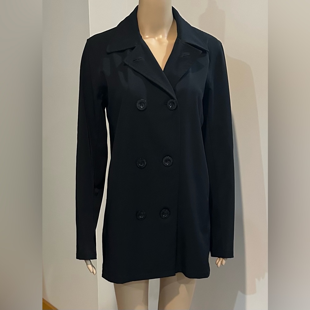 Women’s DKNY Black Trench Coat